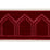 Schumacher Vizier Velvet Tape Ruby Trim Sample 75735