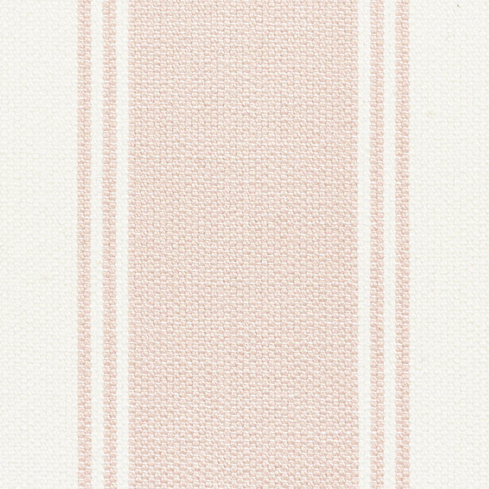 Schumacher Rafe Stripe Quiet Pink Fabric Sample 75820