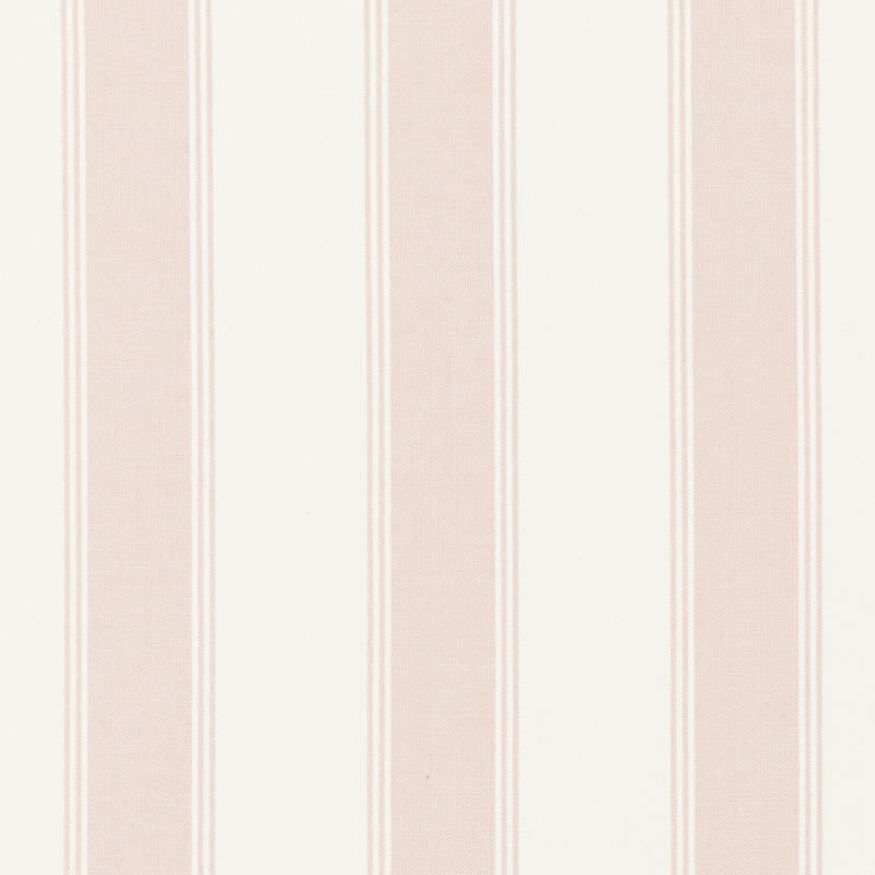 Schumacher Rafe Stripe Quiet Pink Fabric 75820