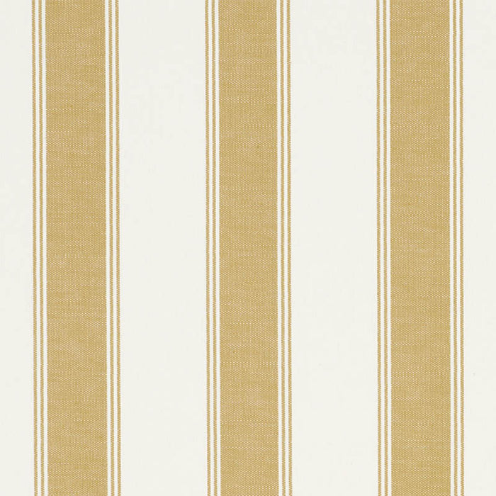 Schumacher Rafe Stripe Chartreuse Fabric Sample 75821