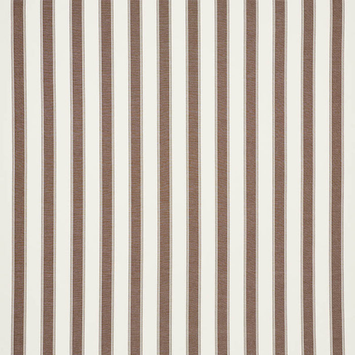 Schumacher Rafe Stripe Berber Brown Fabric Sample 75822