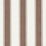 Schumacher Rafe Stripe Berber Brown Fabric Sample 75822