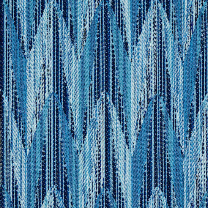 Schumacher Verdant Indoor/Outdoor Blue Fabric 75912