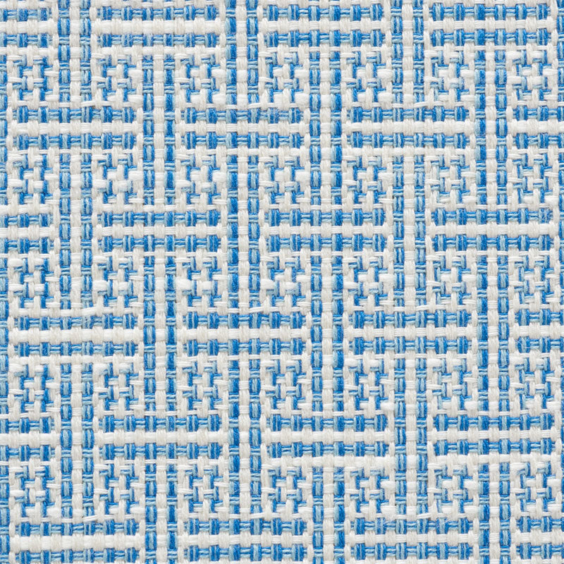 Schumacher Brickell Indoor/Outdoor Blue Fabric 75930