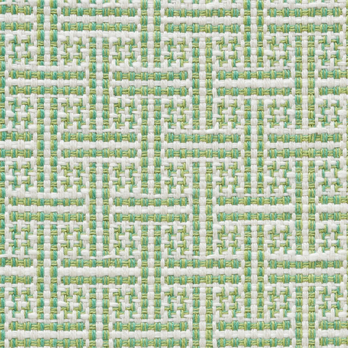 Schumacher Brickell Indoor/Outdoor Leaf Fabric Sample 75931