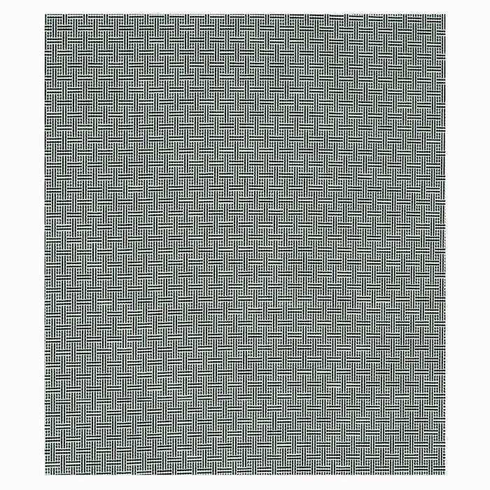 Schumacher Brickell Indoor/Outdoor Black Fabric Sample 75935