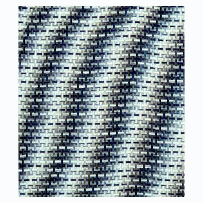 Schumacher Brickell Indoor/Outdoor Navy Fabric Sample 75936