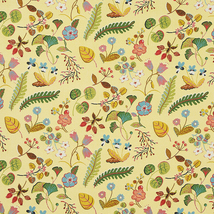 Schumacher Botanica Indoor/Outdoor Yellow Fabric 75943