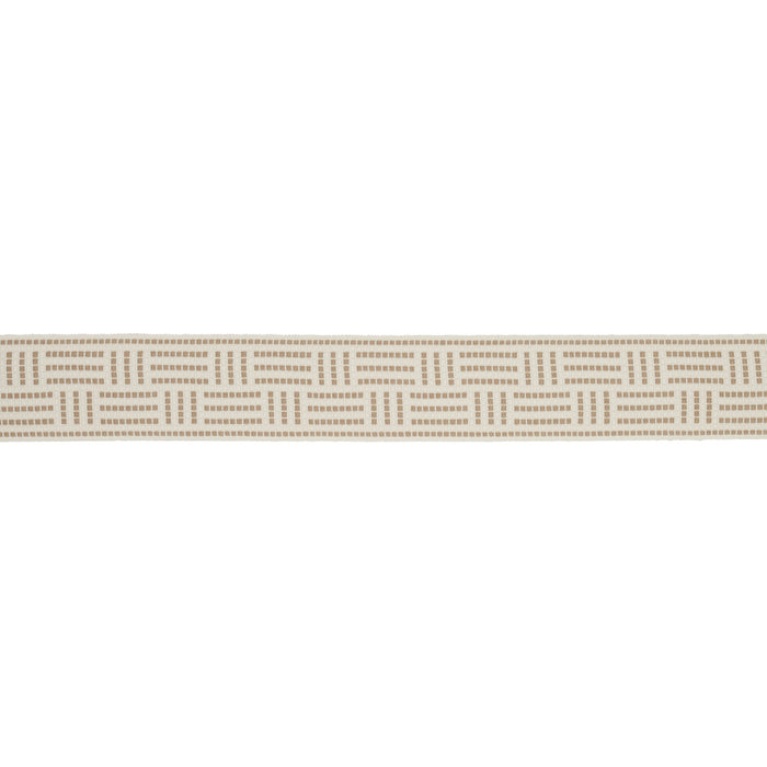 Schumacher Brickell Tape Indoor/Outdoor Neutral Trim Sample 75963