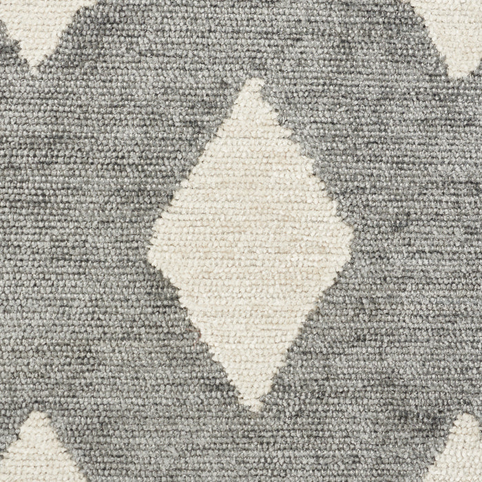 Schumacher Equix Charcoal Fabric Sample 76021