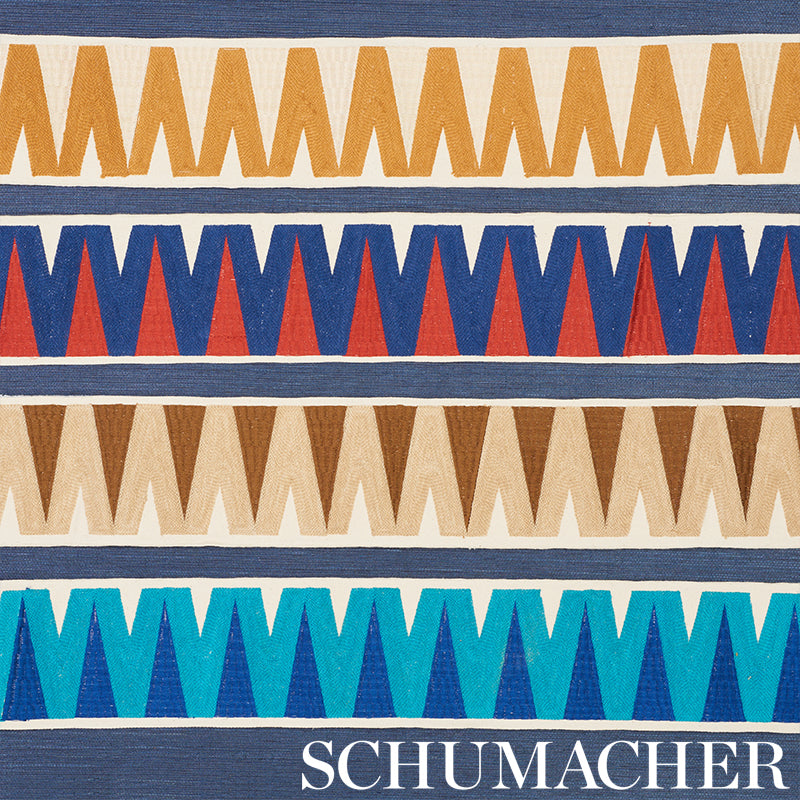 Schumacher Prado Tape Saffron Trim 76061