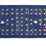 Schumacher Studded Leather Trim Navy Trim Sample 76093