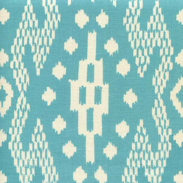 China Seas Andros Batik Turquoise Fabric Sample 7610-01