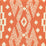 China Seas Andros Batik Orange Fabric Sample 7610-08