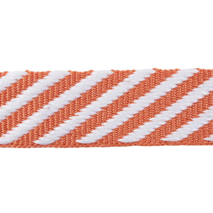 Schumacher Twill Tape Orange Trim Sample 76103