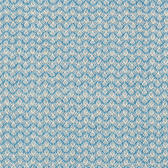 Schumacher Crosby Blue Fabric Sample 76150