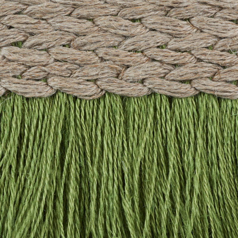 Schumacher Braided Linen Fringe Leaf Trim 76261