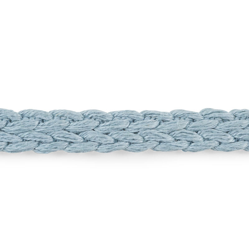 Schumacher Braided Linen Tape Narrow Sky Trim 76270