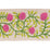 Schumacher Ashoka Tape Orchid & Green Trim Sample 76295