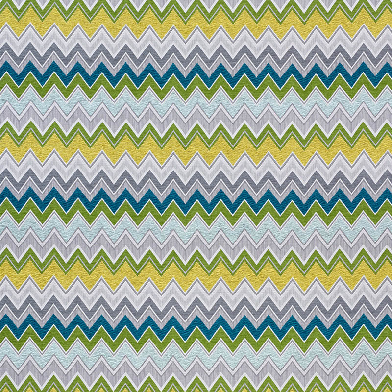 Schumacher Zenyatta Mondatta II Viridian Fabric Sample 76301