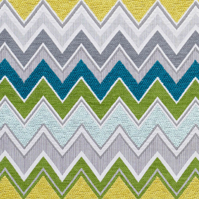 Schumacher Zenyatta Mondatta II Viridian Fabric Sample 76301