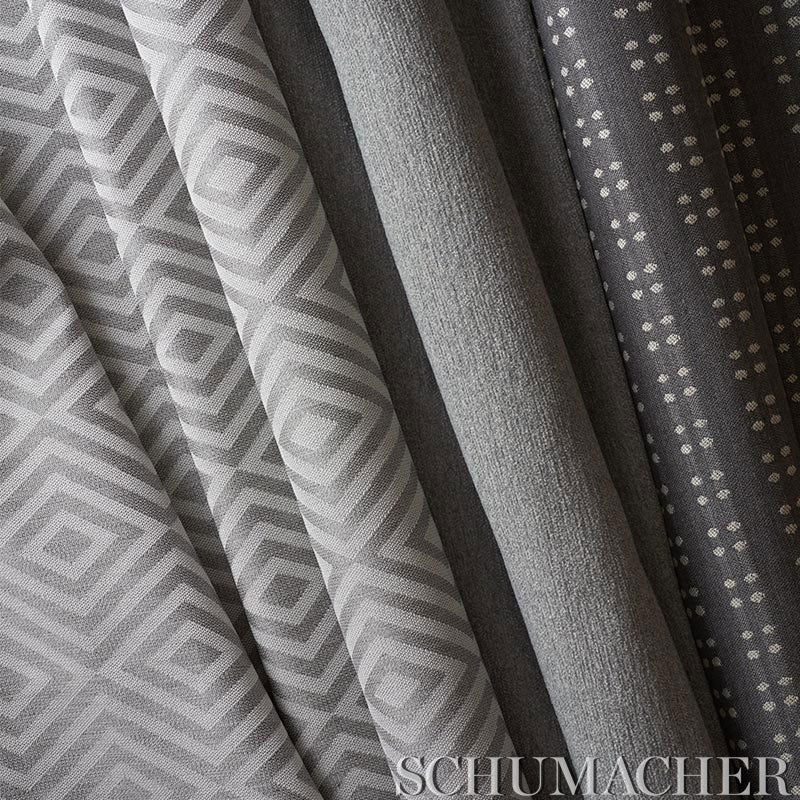 Schumacher Piedra Indoor/Outdoor Gray Fabric 76330