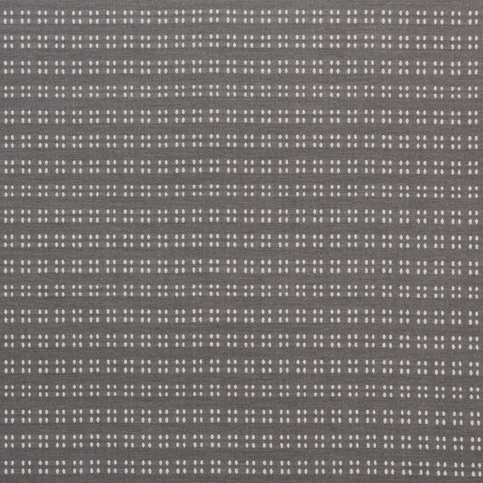 Schumacher Bolsa Indoor/Outdoor Charcoal Fabric 76340