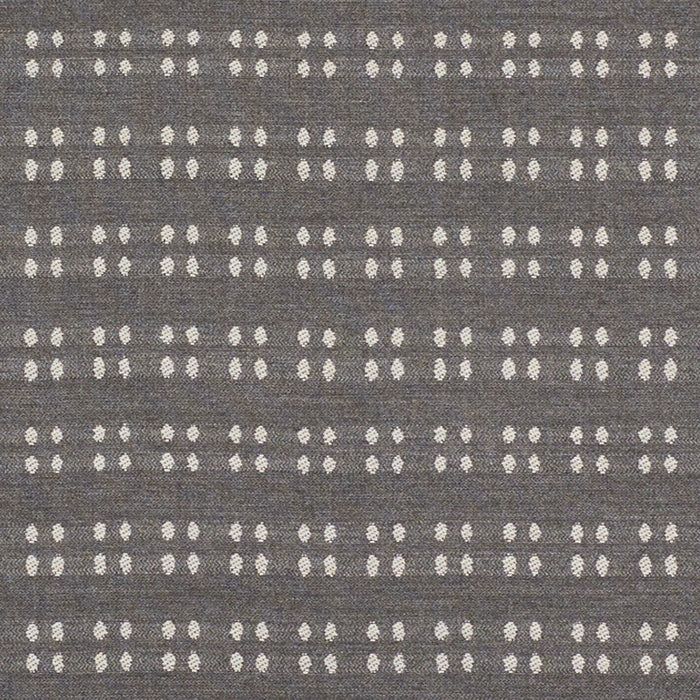 Schumacher Bolsa Indoor/Outdoor Charcoal Fabric Sample 76340