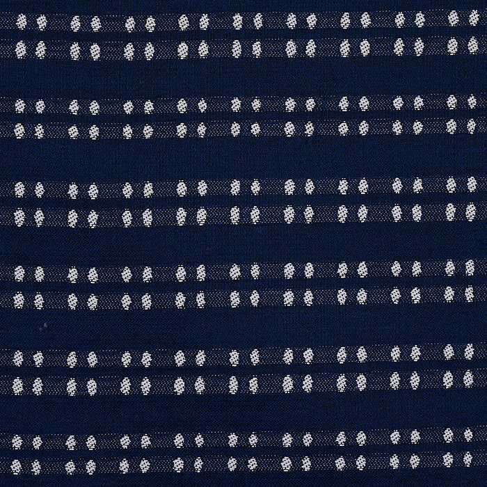 Schumacher Bolsa Indoor/Outdoor Navy Fabric Sample 76344