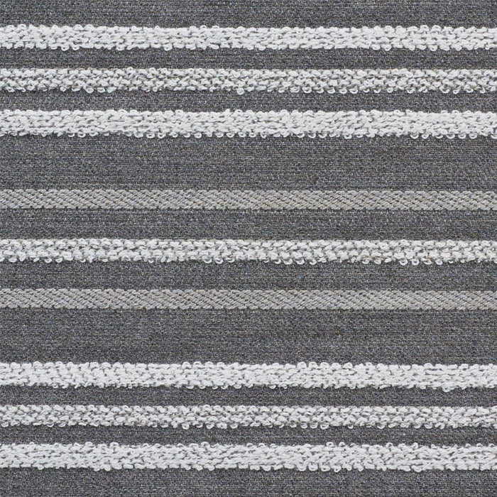 Schumacher Poplar Indoor/Outdoor Gray Fabric Sample 76353