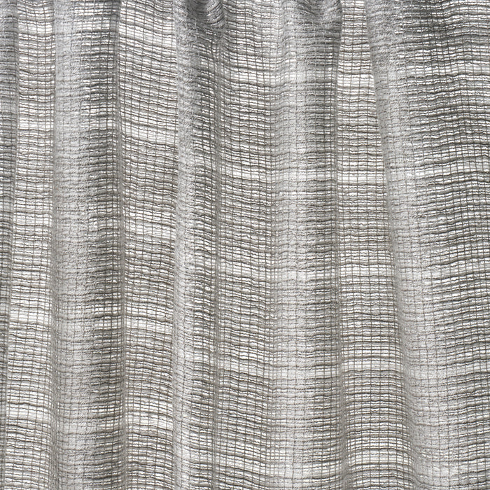 Schumacher Anyo Indoor/Outdoor Sheer Grey Fabric Sample 76363