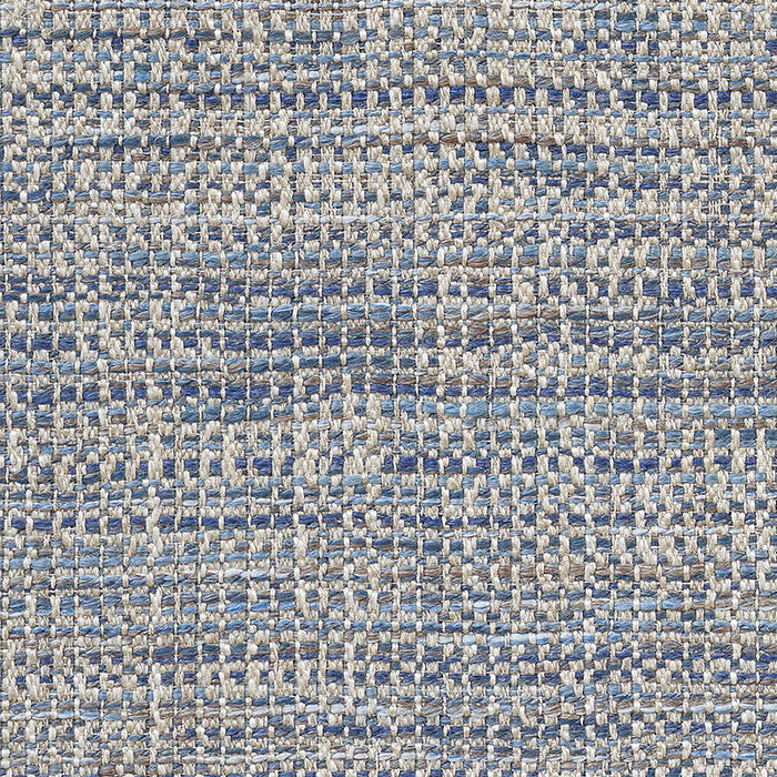 Schumacher Auckland Performance Indigo Fabric Sample 76412