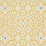 Schumacher Crusoe Ikat Yellow Fabric 76523