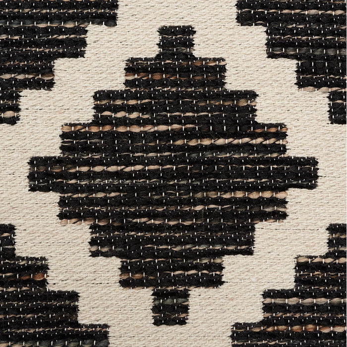 Schumacher Tibur Black Fabric Sample 76540