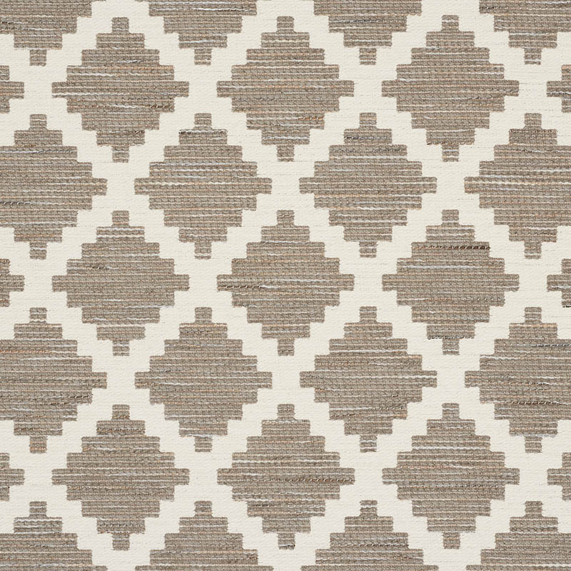 Schumacher Tibur Neutral Fabric Sample 76541