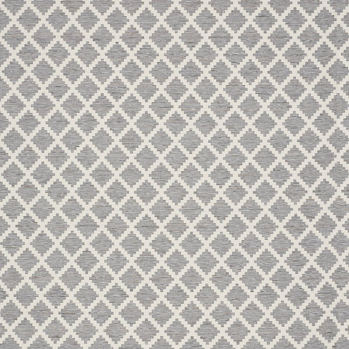 Schumacher Tibur Grey Fabric 76542