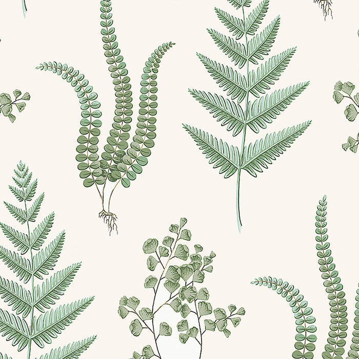 Schumacher Herba Leaf Wallpaper 7657