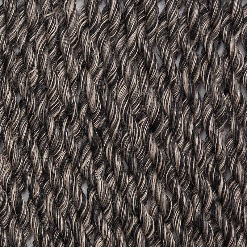 Schumacher Bernier Fringe Charcoal Trim Sample 76592