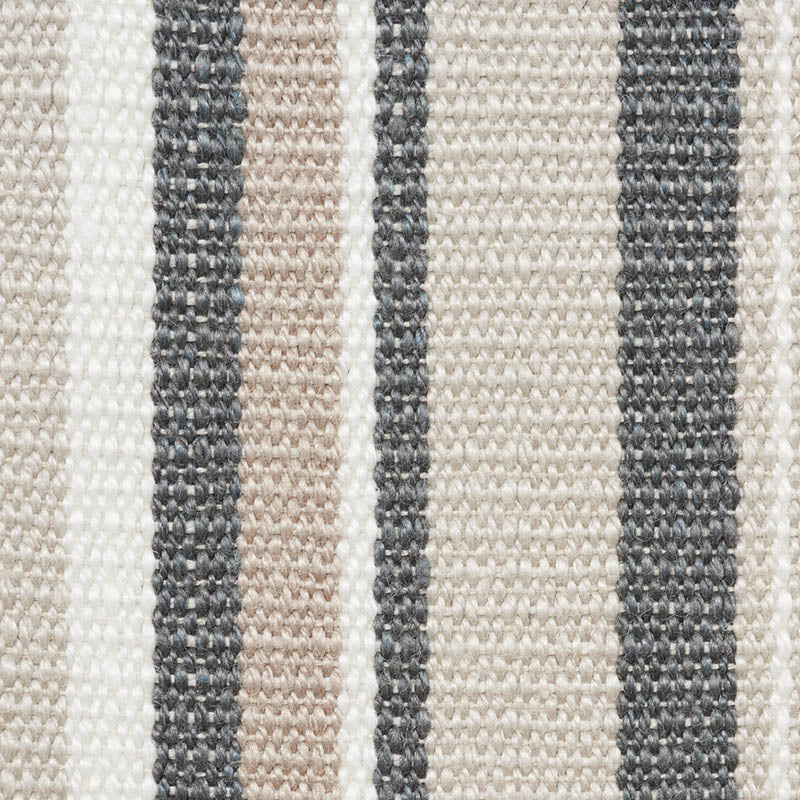 Schumacher Ponderosa Stripe Natural Fabric 76631