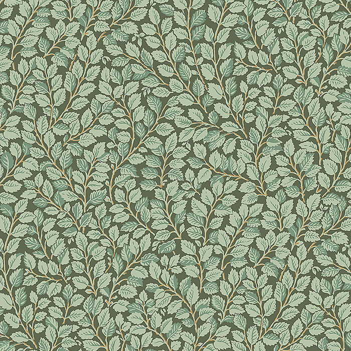 Schumacher Hazel Spruce Wallpaper Sample 7663