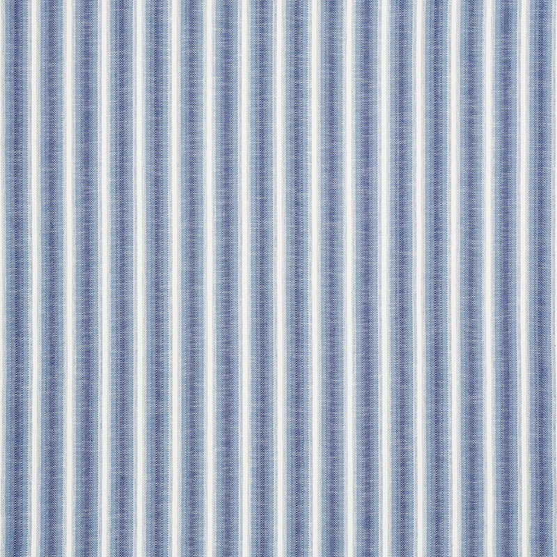 Schumacher Colada Stripe Indoor/Outdoor Blue Fabric 76660