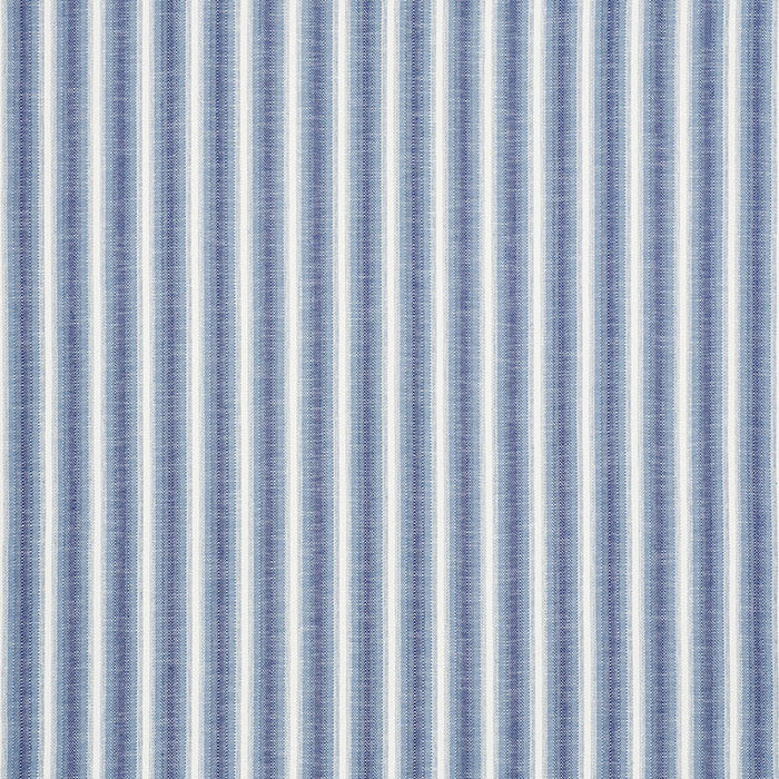 Schumacher Colada Stripe Indoor/Outdoor Blue Fabric 76660