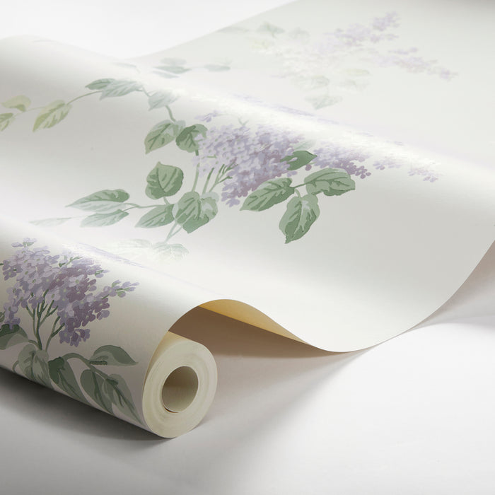 Schumacher Lilacs Lilac Wallpaper 7668