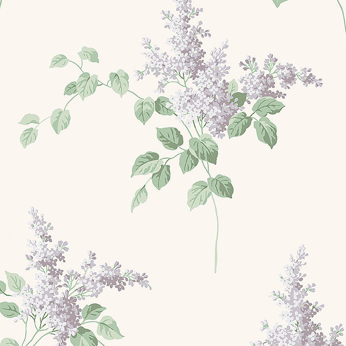 Schumacher Lilacs Lilac Wallpaper 7668