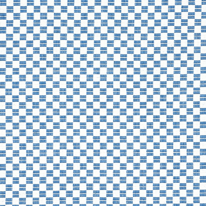 Schumacher Elkhart Blue Fabric 76740