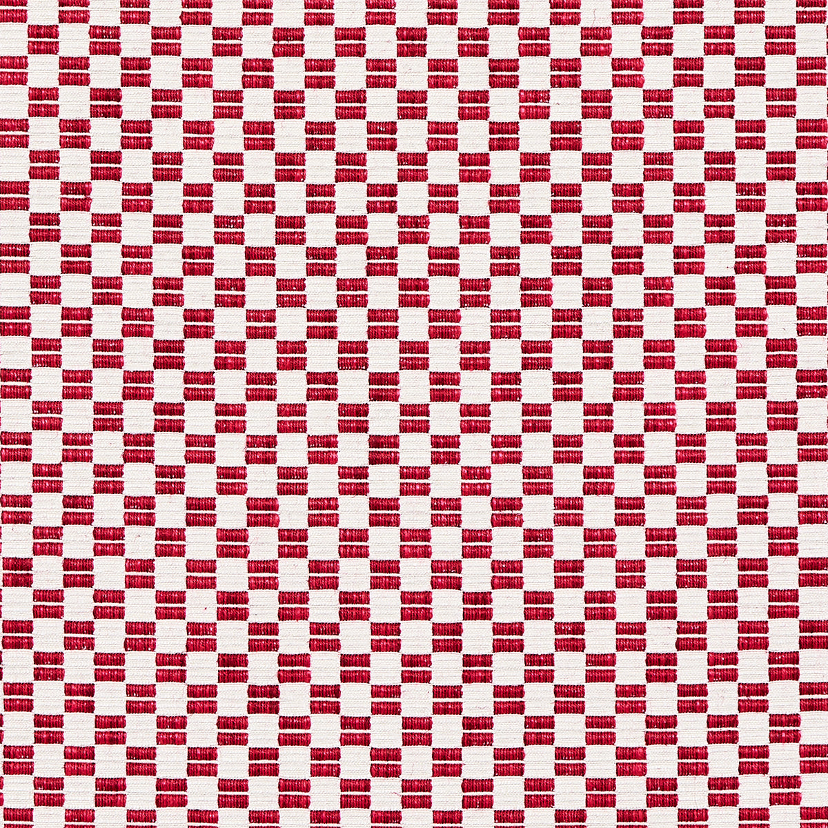 Schumacher Elkhart Crimson Fabric 76743