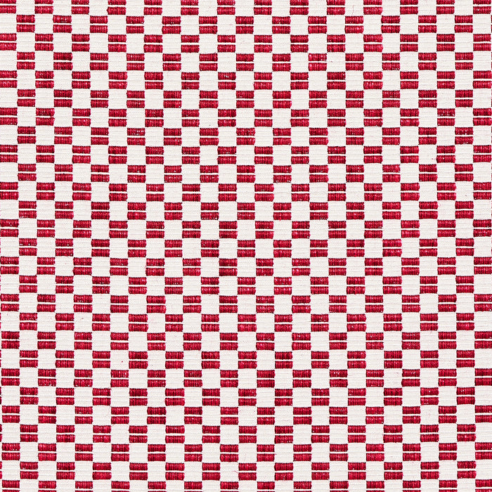 Schumacher Elkhart Crimson Fabric Sample 76743