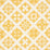 Schumacher Tristan Patchwork Yellow Fabric Sample 76762