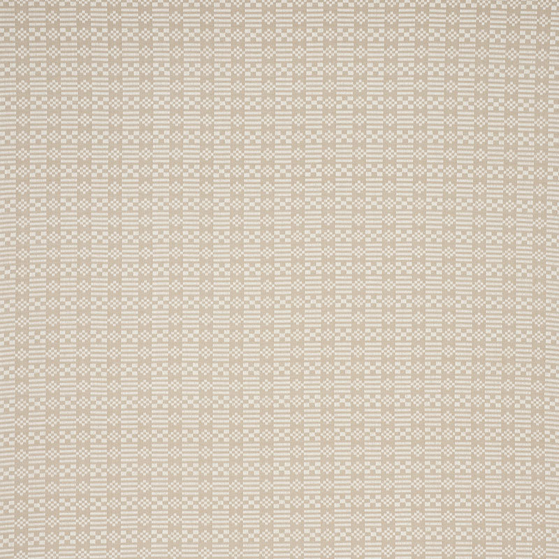 Schumacher Wilson Embroidery Sand Fabric 76792