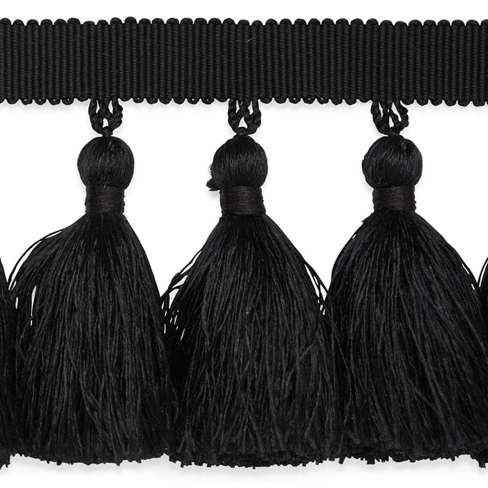 Schumacher Valentin Silk Tassel Black Trim 76805